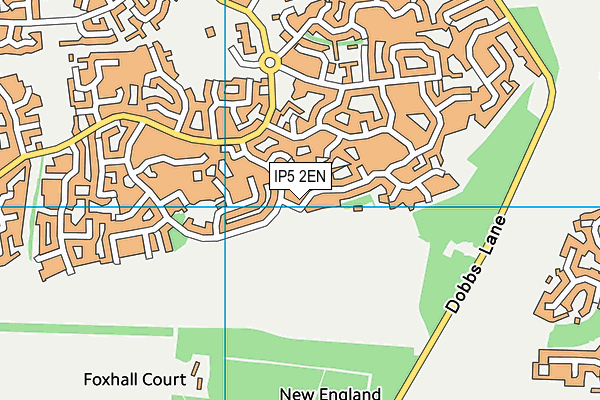 IP5 2EN map - OS VectorMap District (Ordnance Survey)
