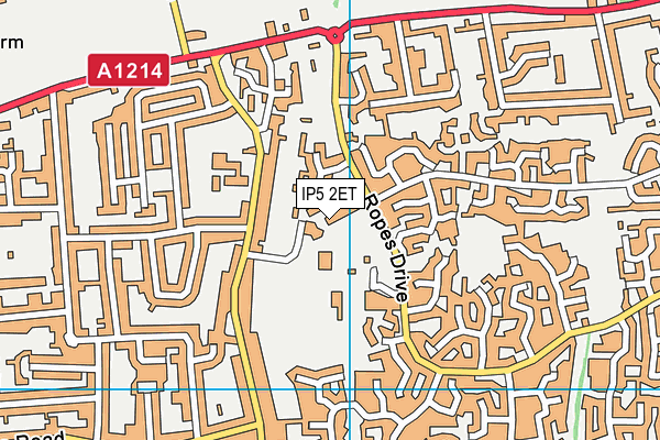 IP5 2ET map - OS VectorMap District (Ordnance Survey)