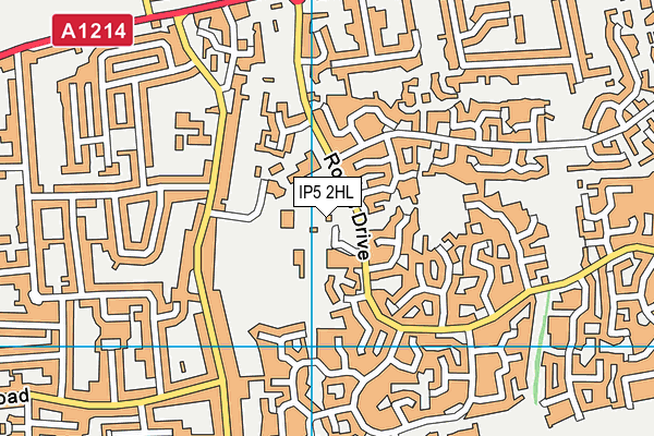 IP5 2HL map - OS VectorMap District (Ordnance Survey)