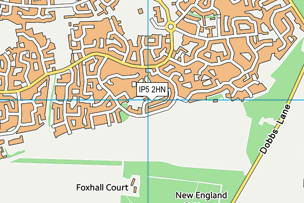 Map of ORWELL COMMUNICATIONS LTD at district scale