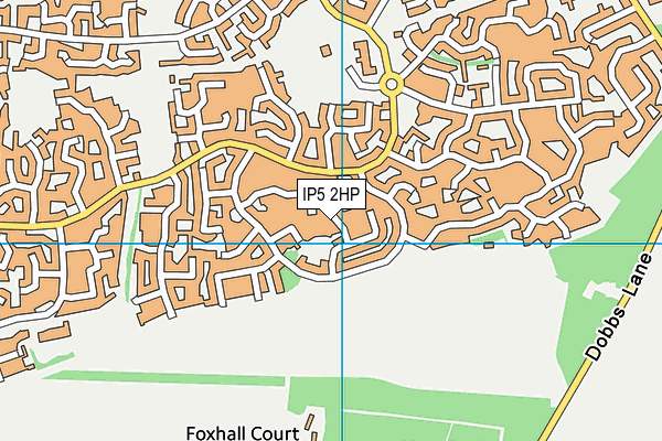 IP5 2HP map - OS VectorMap District (Ordnance Survey)