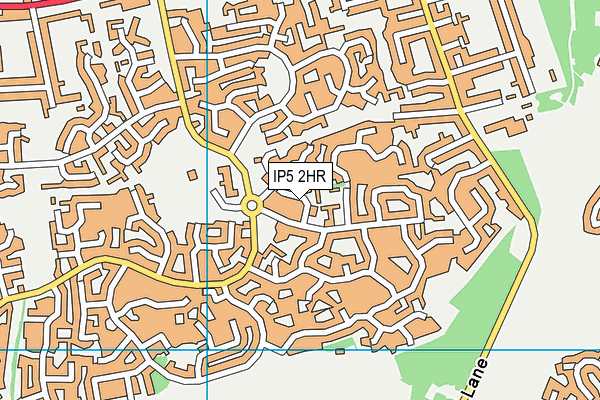 IP5 2HR map - OS VectorMap District (Ordnance Survey)