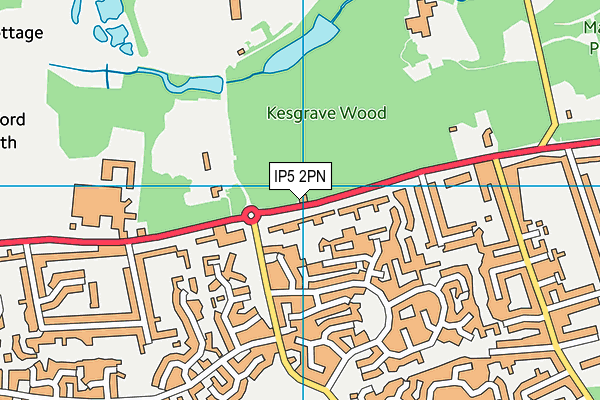 IP5 2PN map - OS VectorMap District (Ordnance Survey)