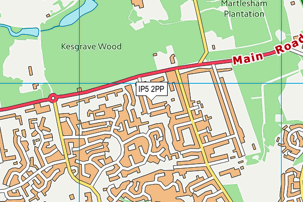 IP5 2PP map - OS VectorMap District (Ordnance Survey)