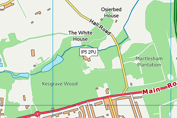 IP5 2PU map - OS VectorMap District (Ordnance Survey)