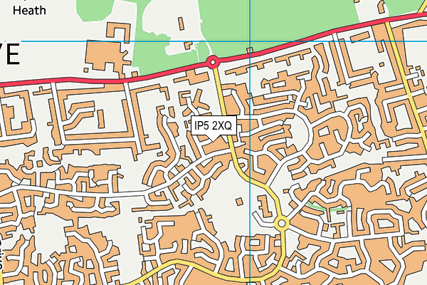 IP5 2XQ map - OS VectorMap District (Ordnance Survey)