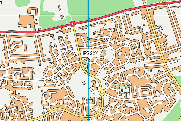 IP5 2XY map - OS VectorMap District (Ordnance Survey)