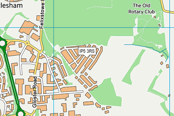 IP5 3RS map - OS VectorMap District (Ordnance Survey)