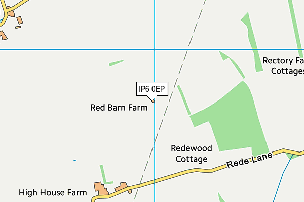 IP6 0EP map - OS VectorMap District (Ordnance Survey)