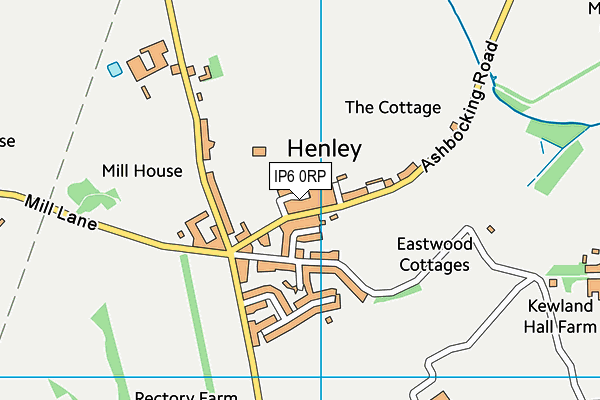 IP6 0RP map - OS VectorMap District (Ordnance Survey)