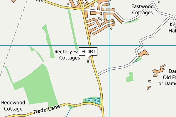 IP6 0RT map - OS VectorMap District (Ordnance Survey)