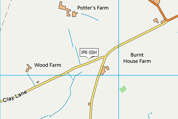 IP6 0SH map - OS VectorMap District (Ordnance Survey)