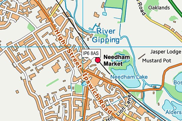 Map of MAID2CLEAN (SUFFOLK) LTD at district scale