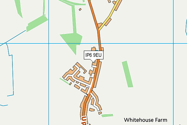 IP6 9EU map - OS VectorMap District (Ordnance Survey)