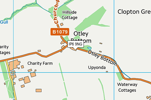 IP6 9NG map - OS VectorMap District (Ordnance Survey)