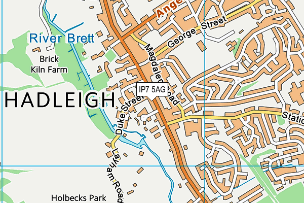 Map Of Hadleigh Suffolk Ip7 5Ag Maps, Stats, And Open Data