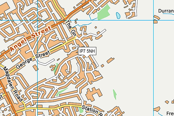IP7 5NH map - OS VectorMap District (Ordnance Survey)