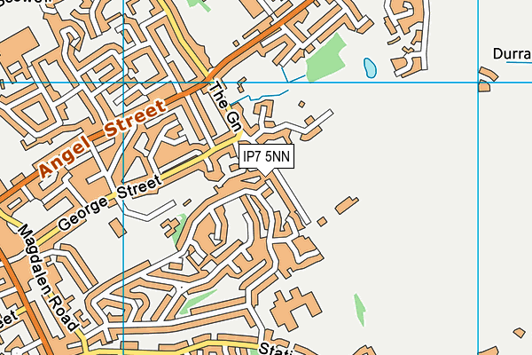 IP7 5NN map - OS VectorMap District (Ordnance Survey)