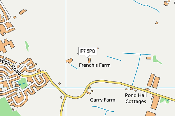 Map of FRENCHS FARM HOLIDAY LODGES LIMITED at district scale
