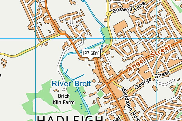 Map of STARDUST HADLEIGH LIMITED at district scale