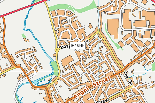 IP7 6HH map - OS VectorMap District (Ordnance Survey)
