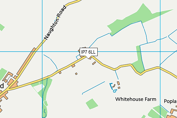 IP7 6LL map - OS VectorMap District (Ordnance Survey)