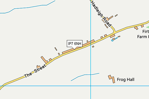 IP7 6NH map - OS VectorMap District (Ordnance Survey)