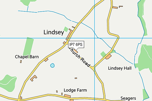 IP7 6PS map - OS VectorMap District (Ordnance Survey)