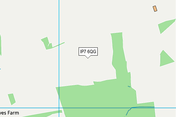 IP7 6QG map - OS VectorMap District (Ordnance Survey)