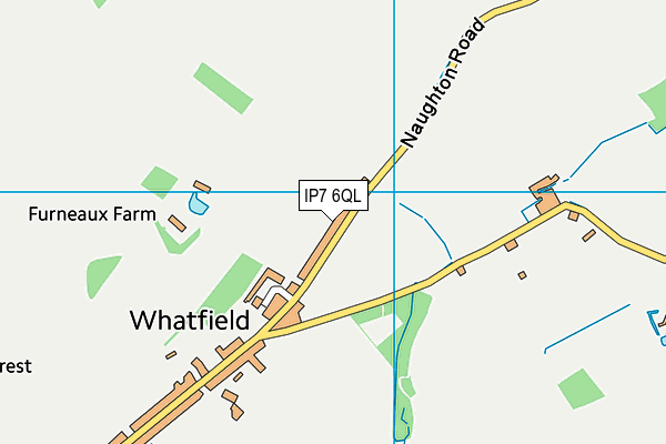 IP7 6QL map - OS VectorMap District (Ordnance Survey)