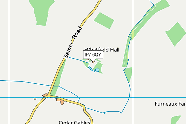 IP7 6QY map - OS VectorMap District (Ordnance Survey)