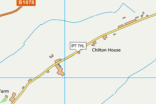 IP7 7HL map - OS VectorMap District (Ordnance Survey)