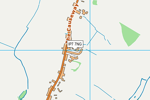IP7 7NG map - OS VectorMap District (Ordnance Survey)
