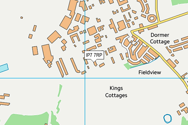 IP7 7RP map - OS VectorMap District (Ordnance Survey)