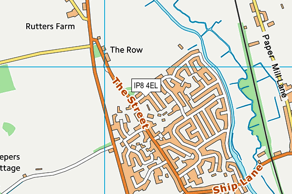 Map of IPSWICH UTILITIES LIMITED at district scale