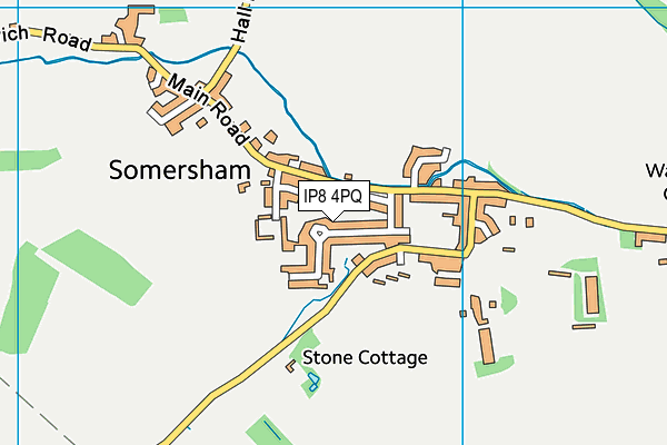 Map of SOMERSHAM AND DISTRICT COMMUNITY SHOP COMMUNITY INTEREST COMPANY at district scale