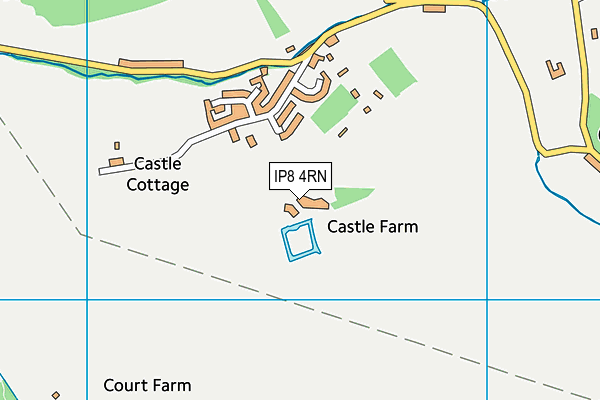 IP8 4RN map - OS VectorMap District (Ordnance Survey)