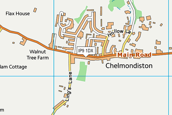 Map of POLYGON MAINTENANCE LTD at district scale