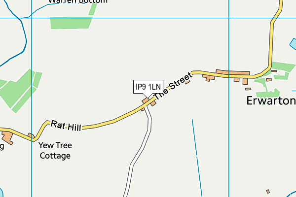 IP9 1LN map - OS VectorMap District (Ordnance Survey)