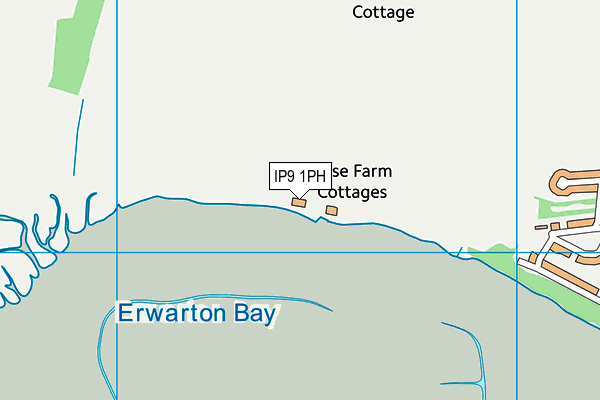 IP9 1PH map - OS VectorMap District (Ordnance Survey)