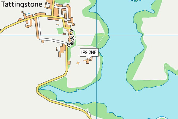 IP9 2NF map - OS VectorMap District (Ordnance Survey)