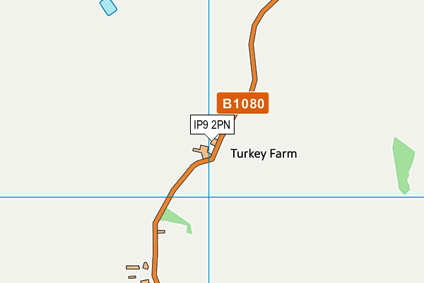 IP9 2PN map - OS VectorMap District (Ordnance Survey)