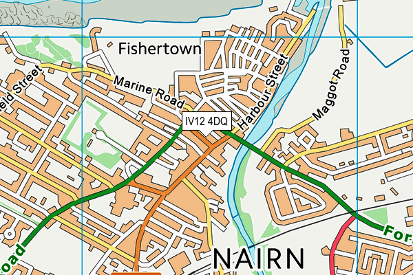 Map of CRERAR GAIRLOCH LIMITED at district scale