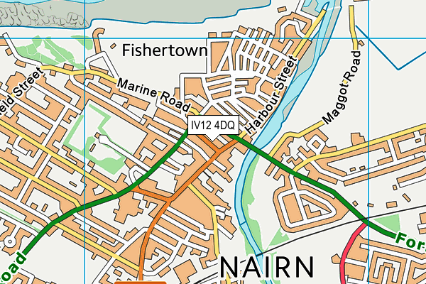 Map of D DUNCAN LIMITED at district scale