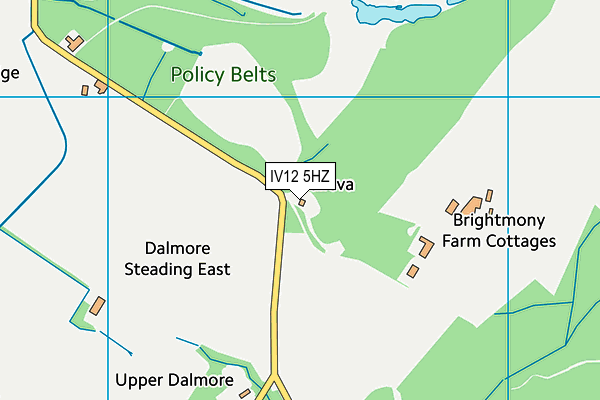 IV12 5HZ map - OS VectorMap District (Ordnance Survey)