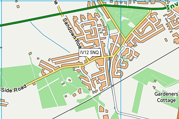 IV12 5NQ map - OS VectorMap District (Ordnance Survey)