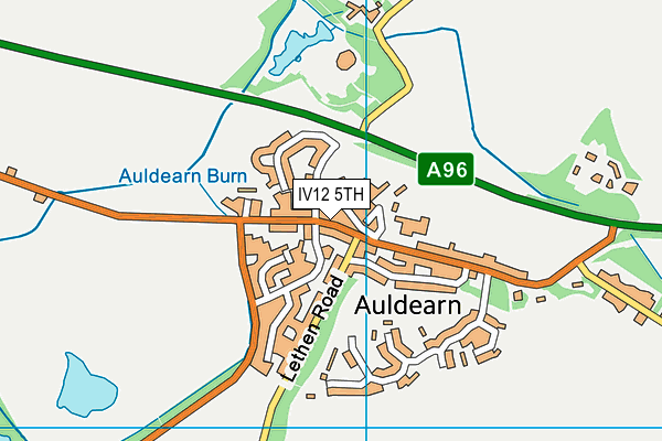 IV12 5TH map - OS VectorMap District (Ordnance Survey)