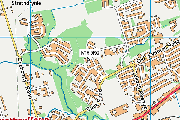 IV15 9RQ map - OS VectorMap District (Ordnance Survey)