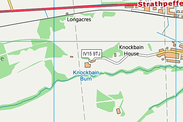 IV15 9TJ map - OS VectorMap District (Ordnance Survey)