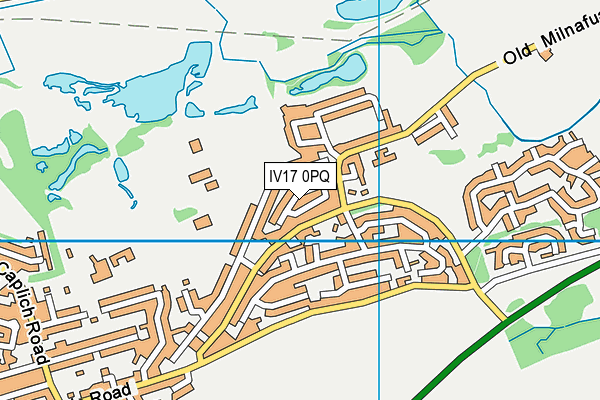 IV17 0PQ map - OS VectorMap District (Ordnance Survey)